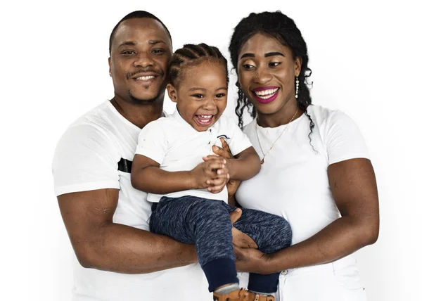 Afrikanska familj grupp — Stockfoto