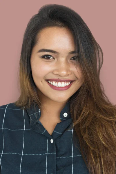 Sorrindo asiático mulher — Fotografia de Stock