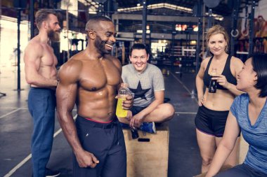Sportif insanlar konuşmak