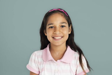 stüdyoda sevimli kız