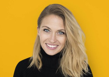 stüdyoda Kafkas kadın 