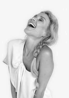 Kavram gülümseyen kadın