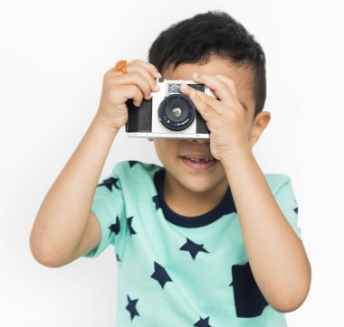 Kamera ile çocuk