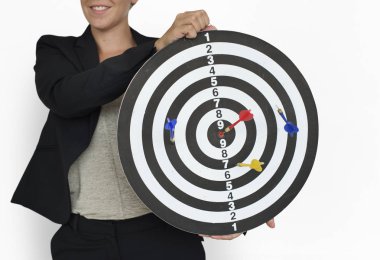 iş kadını tutarak hedef