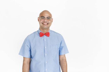  Olgun Asyalı adam stüdyo