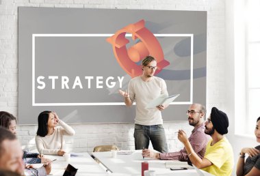 Toplantıdaki iş adamları