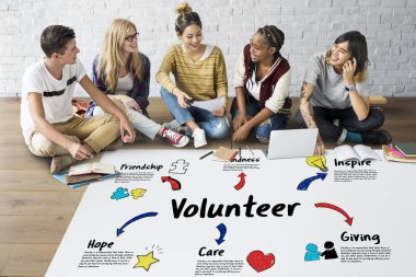 projede çalışan öğrenciler