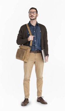 Tarafsız çantası olan adam