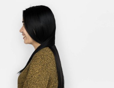 stüdyoda Asyalı kadın