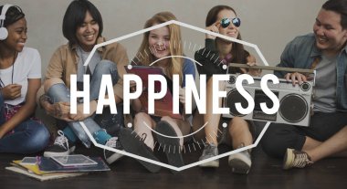 neşeli çeşitlilik gençler 