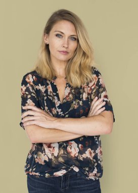 Caucasion sarışın kadın