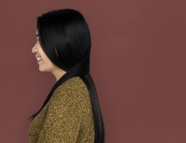 stüdyoda Asyalı kadın