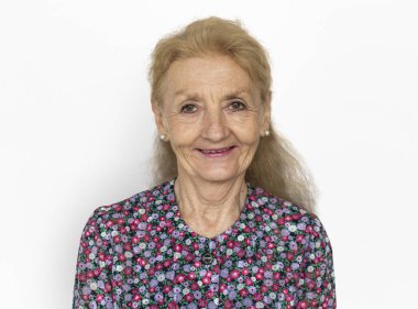 gülümseyen kadın kıdemli