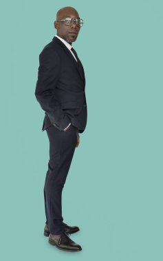 yakışıklı Afrika işadamı