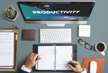 İşadamı yazılı notlar Diary