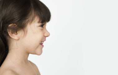 Şirin küçük kız.