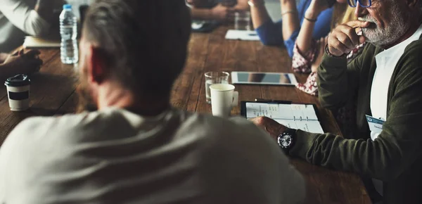 Incontro delle persone sul seminario — Foto Stock