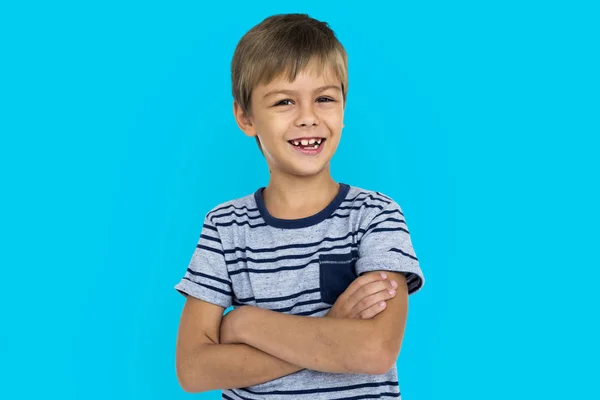 Sesión de estudio de niño pequeño — Foto de Stock