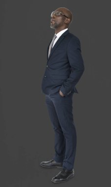 yakışıklı Afrika işadamı