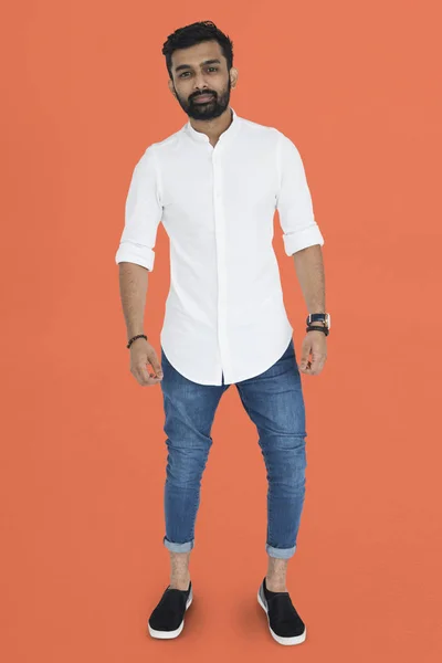 Casual Indian young man — Stock Photo, Image