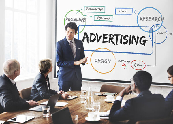 Business people at meeting