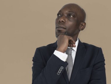 yakışıklı Afrika işadamı