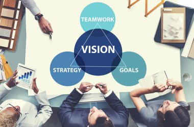 İş adamları toplantıda.