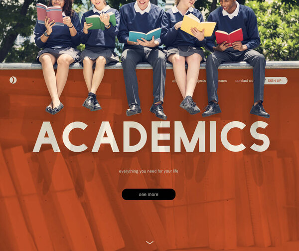 diversity students reading books