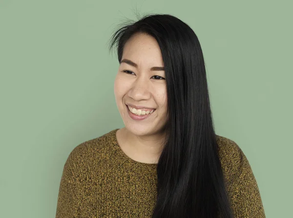 Усміхаючись азіатські жінки — стокове фото