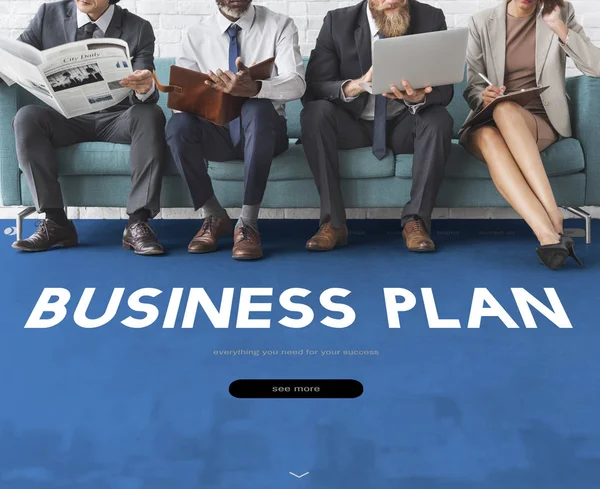 Businesspeople Working together — Stock Photo, Image