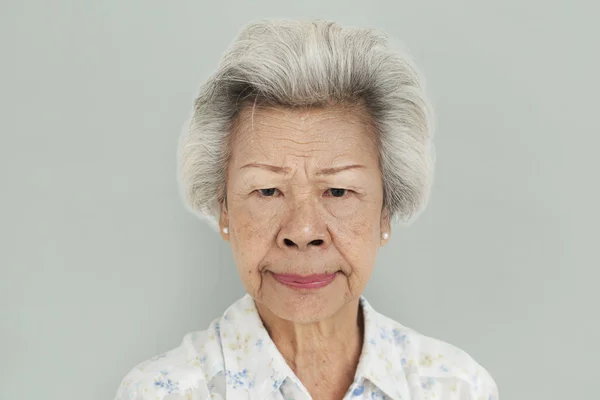 Cheerful senior woman — Stock Photo, Image