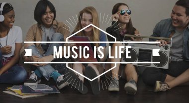 neşeli çeşitlilik gençler 