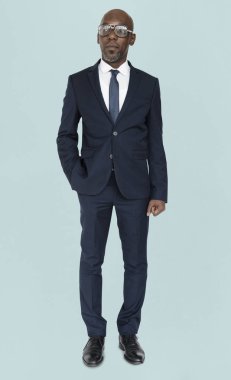 yakışıklı Afrika işadamı