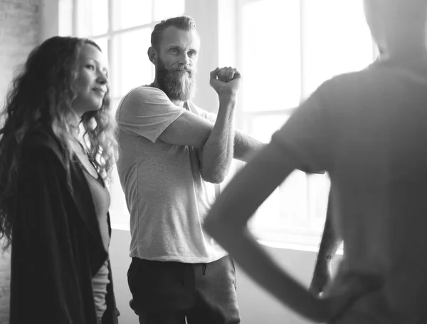 Menschen, die Sport treiben — Stockfoto