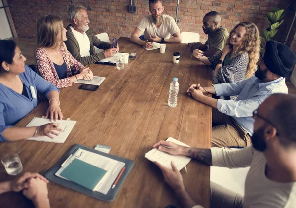 Incontro delle persone sul seminario — Foto Stock