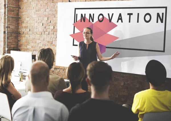 Business people at conference — Stock Photo, Image