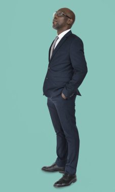 yakışıklı Afrika işadamı