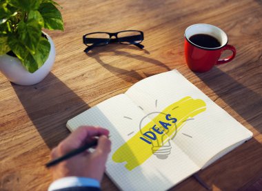 Not Defteri ile adam