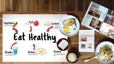 Sabah kahvaltısı masada.