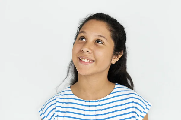 Menina asiática sorrindo — Fotografia de Stock