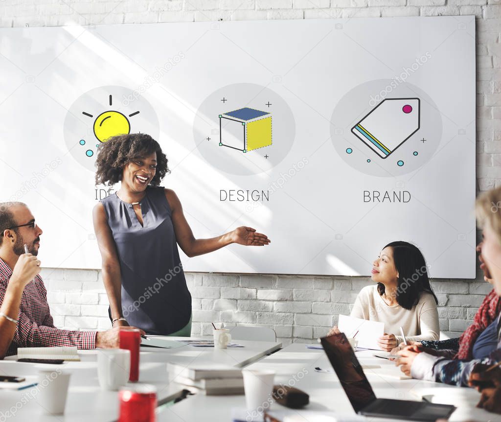 business people at meeting in conference room