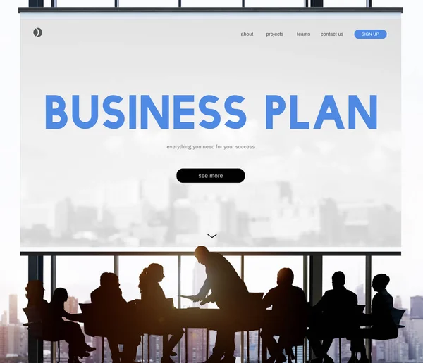 Group of successful business people — Stock Photo, Image