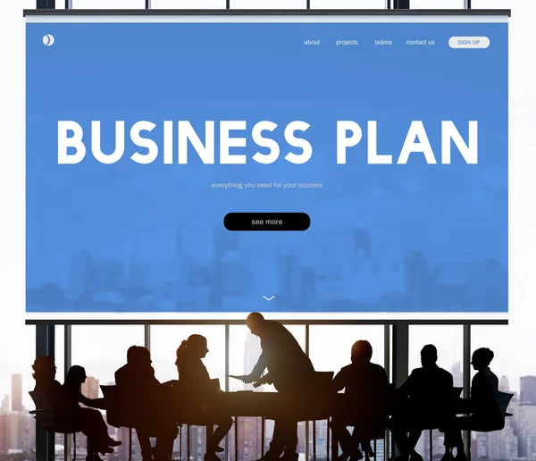 Group of successful business people — Stock Photo, Image