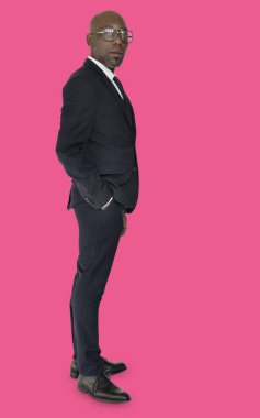 yakışıklı Afrika işadamı