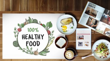 Sabah kahvaltısı masada.