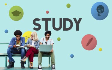 Öğrenciler birlikte öğrenme