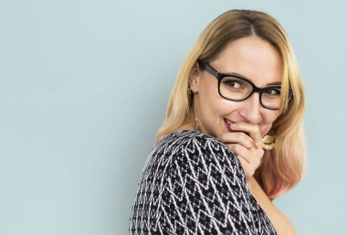 stüdyoda çekici kadın