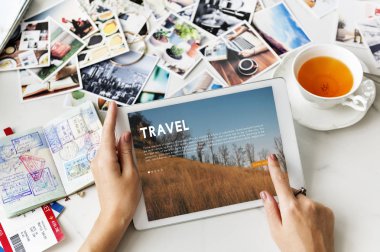 Dijital tablet ve çalışma alanı tablosu