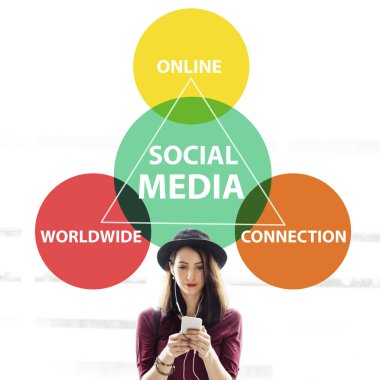 Cep telefonu kullanan kadın