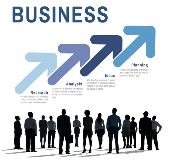 Groep van zakenmensen — Stockfoto